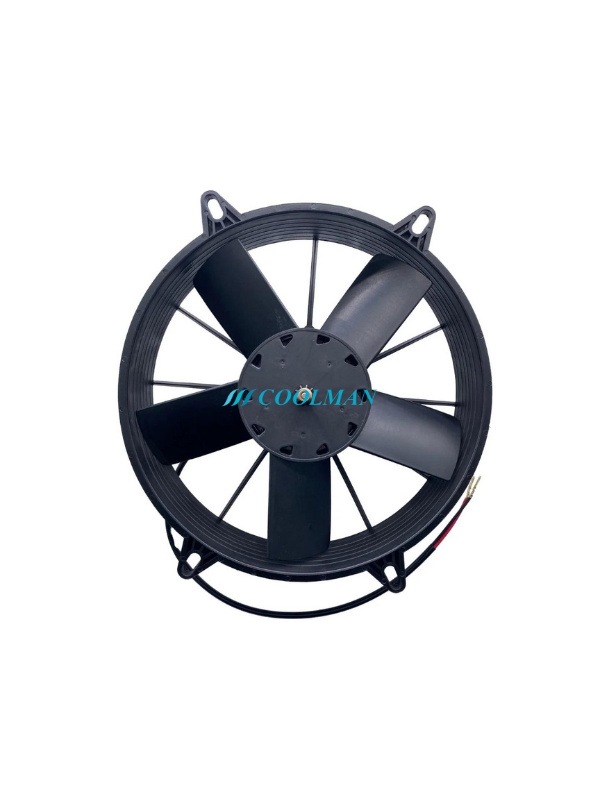 11" Inch Aksiyel Fan 24V Emici 5 Kanat Kalın Gövde (160W)