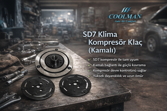 SD7 Klima Kompresör Klaç (Kamalı)