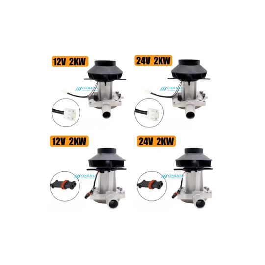 2 kW Isıtıcı Fan Motoru (12-24V)