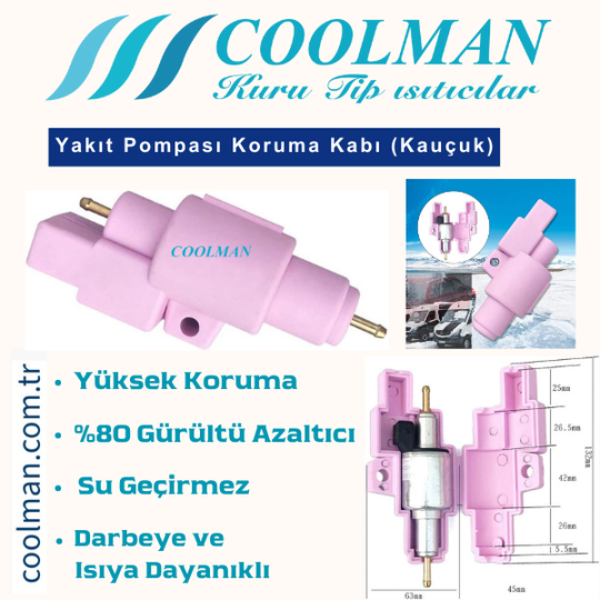 Yakıt Pompası Koruma Kabı (Kauçuk)