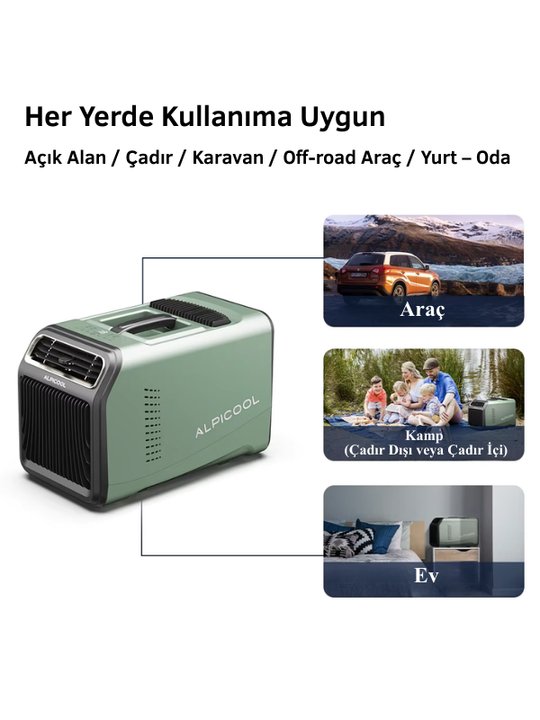 Alpicool Portatif Klima (220V)