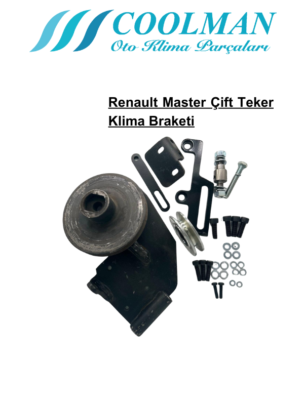Renault Master Çift Teker Klima Braketi
