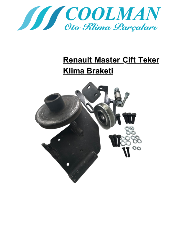 Renault Master Çift Teker Klima Braketi
