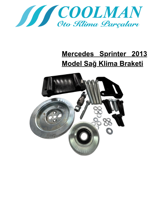 Mercedes Sprinter 2013 Model Sağ Klima Braketi