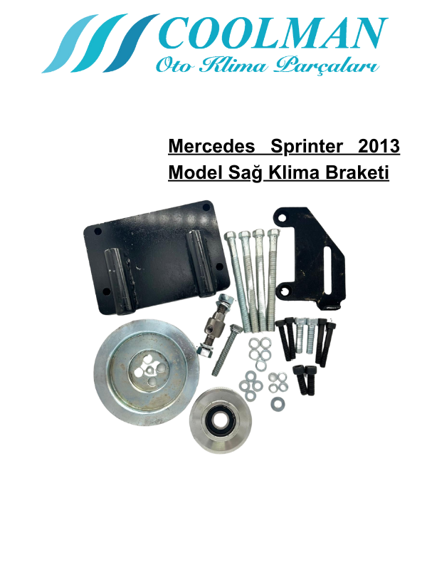 Mercedes Sprinter 2013 Model Sağ Klima Braketi