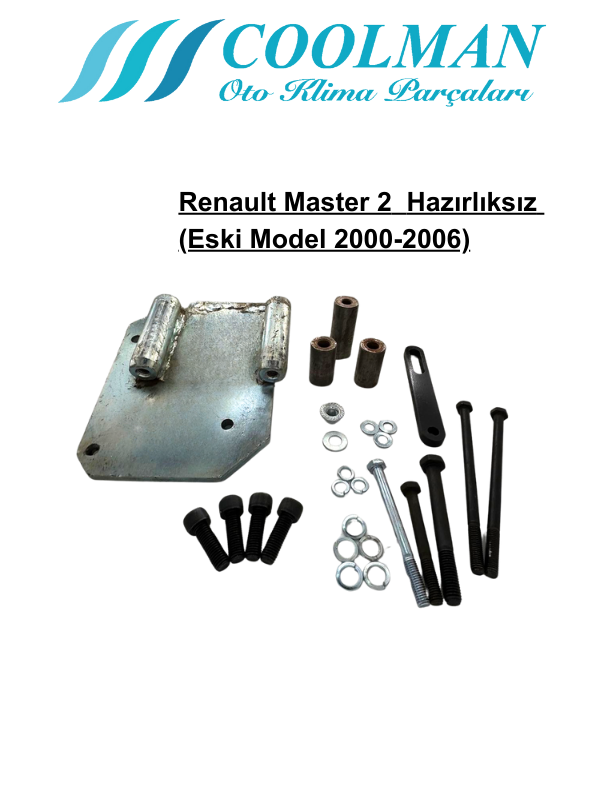 Renault Master 2 Klima Braketi Hazırlıksız (Eski Model 2000-2006)