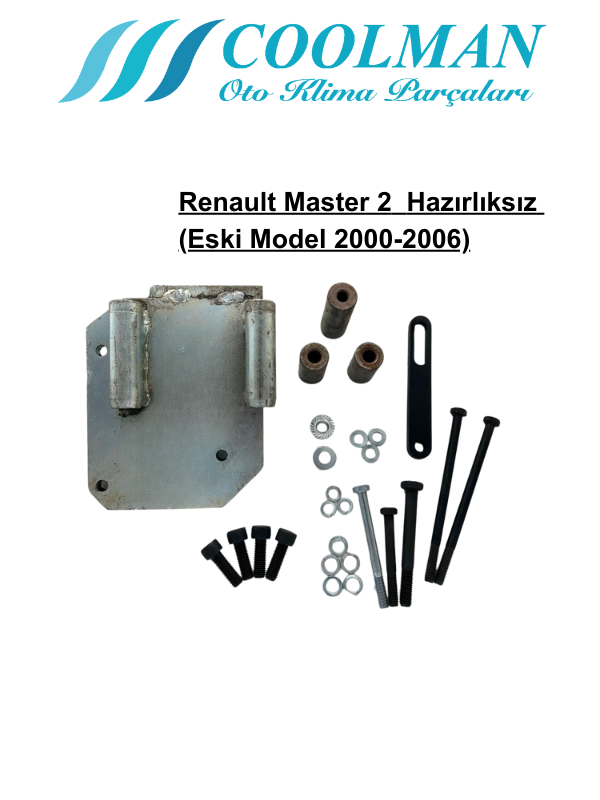 Renault Master 2 Klima Braketi Hazırlıksız (Eski Model 2000-2006)