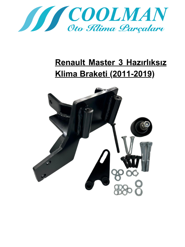 Renault Master 3 Hazırlıksız Klima Braketi (2011-2019)