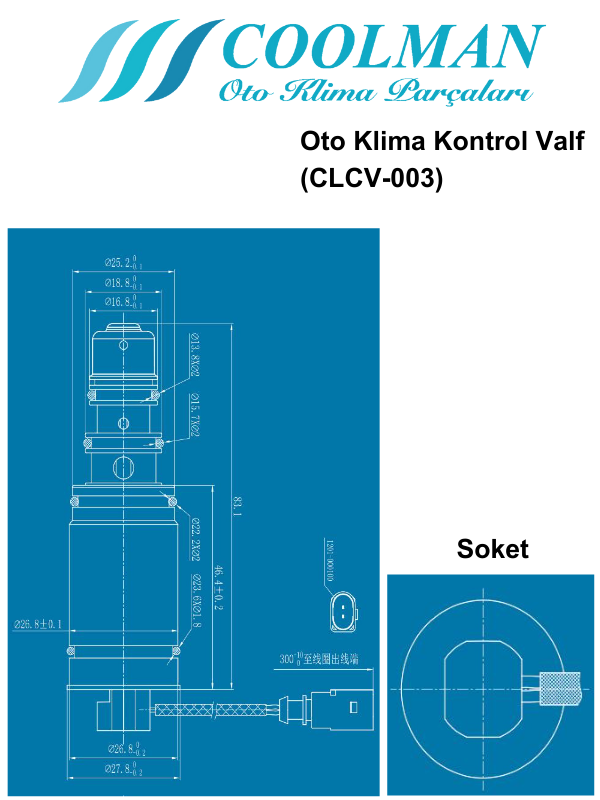 Kompresör Kontrol Valfi (CLCV-003)