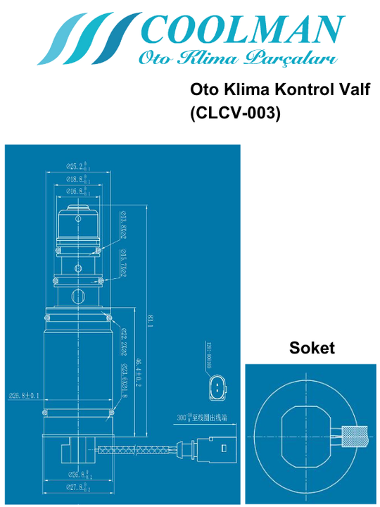 Kompresör Kontrol Valfi (CLCV-003)