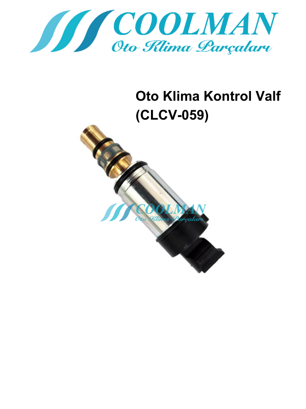Kompresör Kontrol Valfi (CLCV-059)