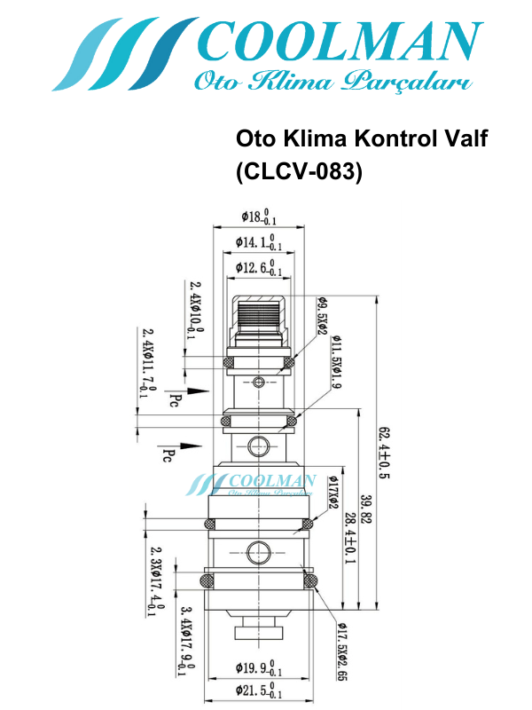 Kompresör Kontrol Valfi (CLCV-083)