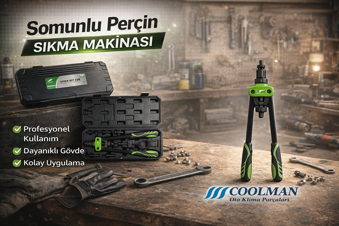 Somunlu Perçin Sıkma Makinası