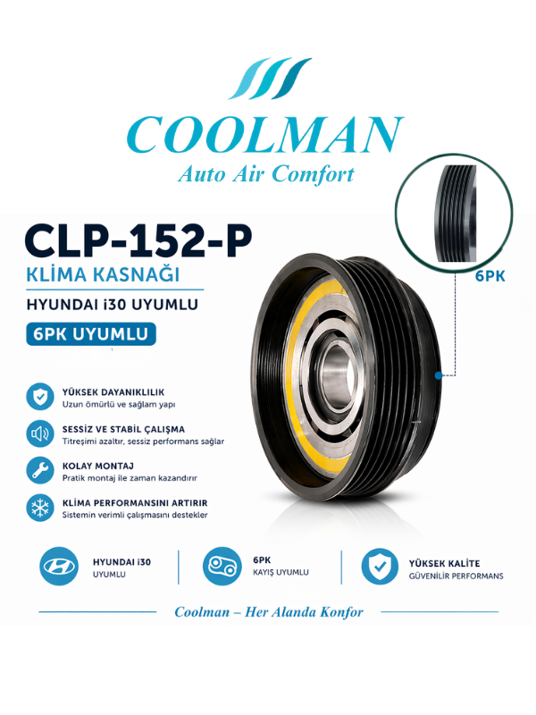 Hyundai i30 Klima Kasnağı (CLP-152-P)