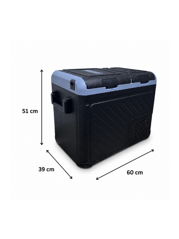 W45S Çift Bölme Portatif Buzdolabı (45 Lt)