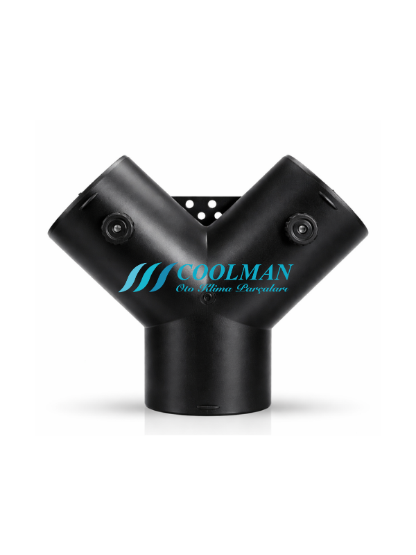 Webasto Tipi Isıtıcı Hava Ayırıcı Klapeli Y Boru (75mm)