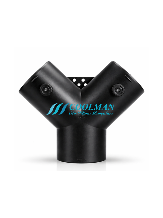 Webasto Tipi Isıtıcı Hava Ayırıcı Klapeli Y Boru (75mm)