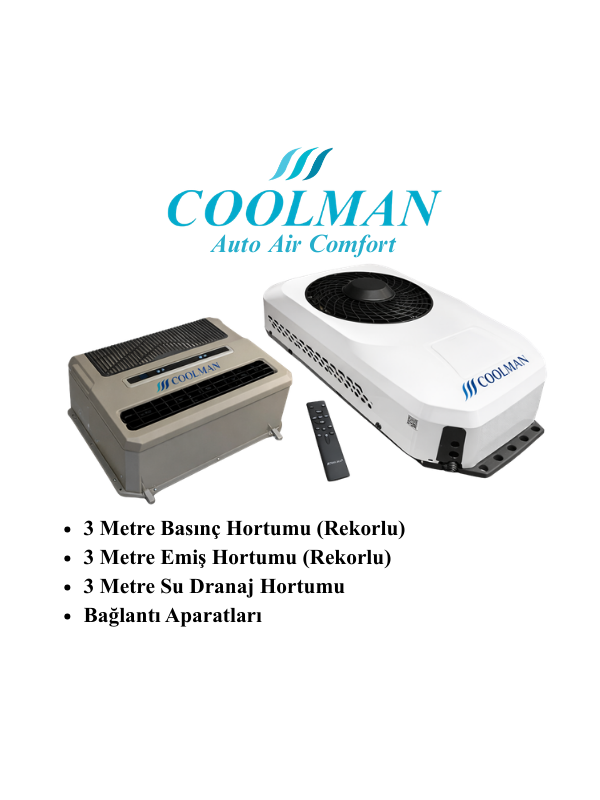 CT1500 Split Elektrikli Klima Seti (12V-24V)