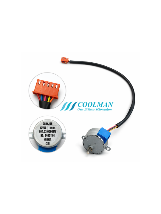 Park Kliması Otomatik Menfez Motoru (12V-24V)