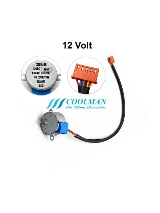 Park Kliması Otomatik Menfez Motoru (12V-24V)