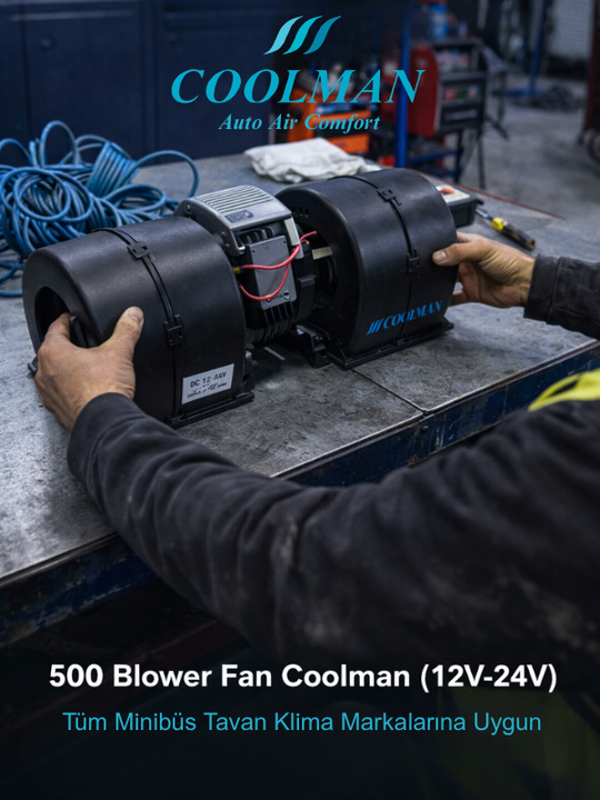 500 Blower Fan Coolman (12V-24V)
