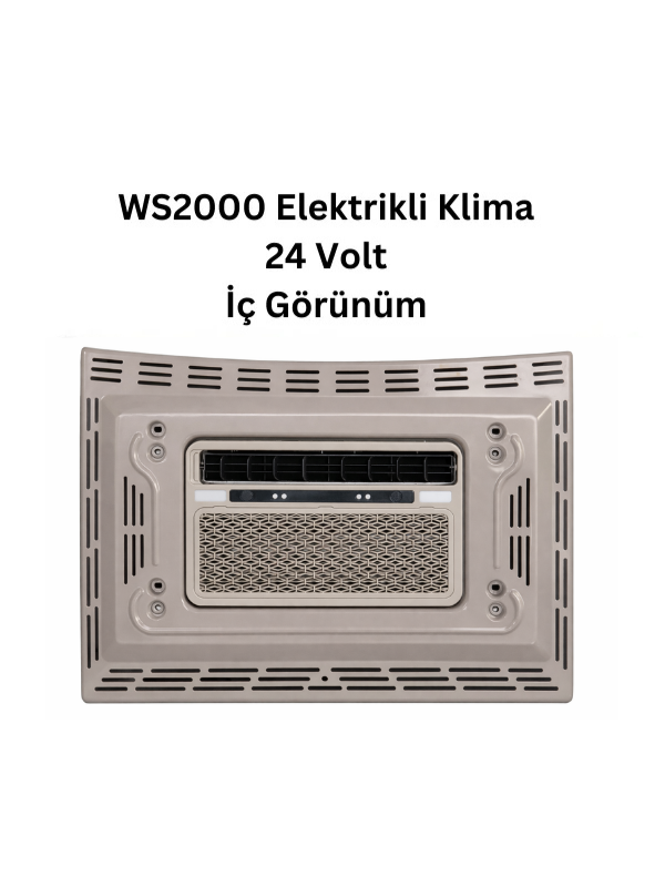 WS2000 Elektrikli Tavan Park Kliması (24V)