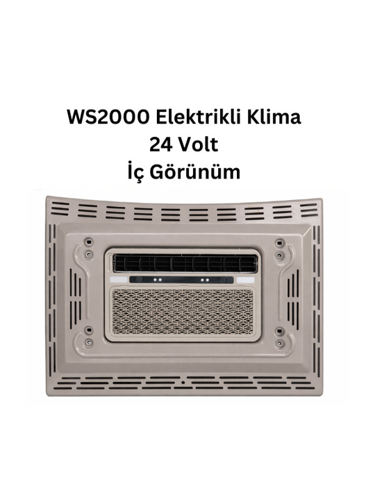 WS2000 Elektrikli Tavan Park Kliması (24V)