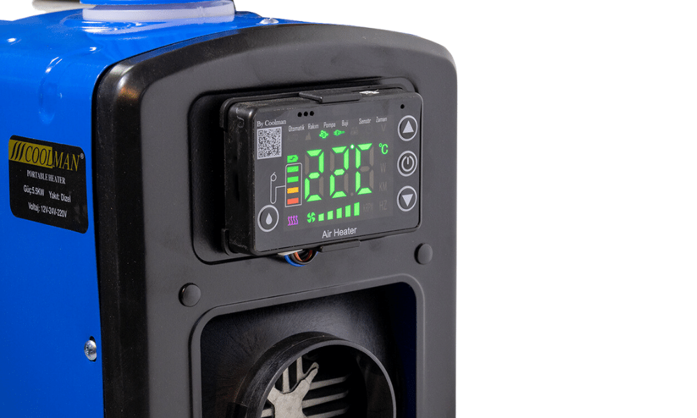 Coolman Webasto Tipi S44 Portatif Dizel Isıtıcı (5kW)