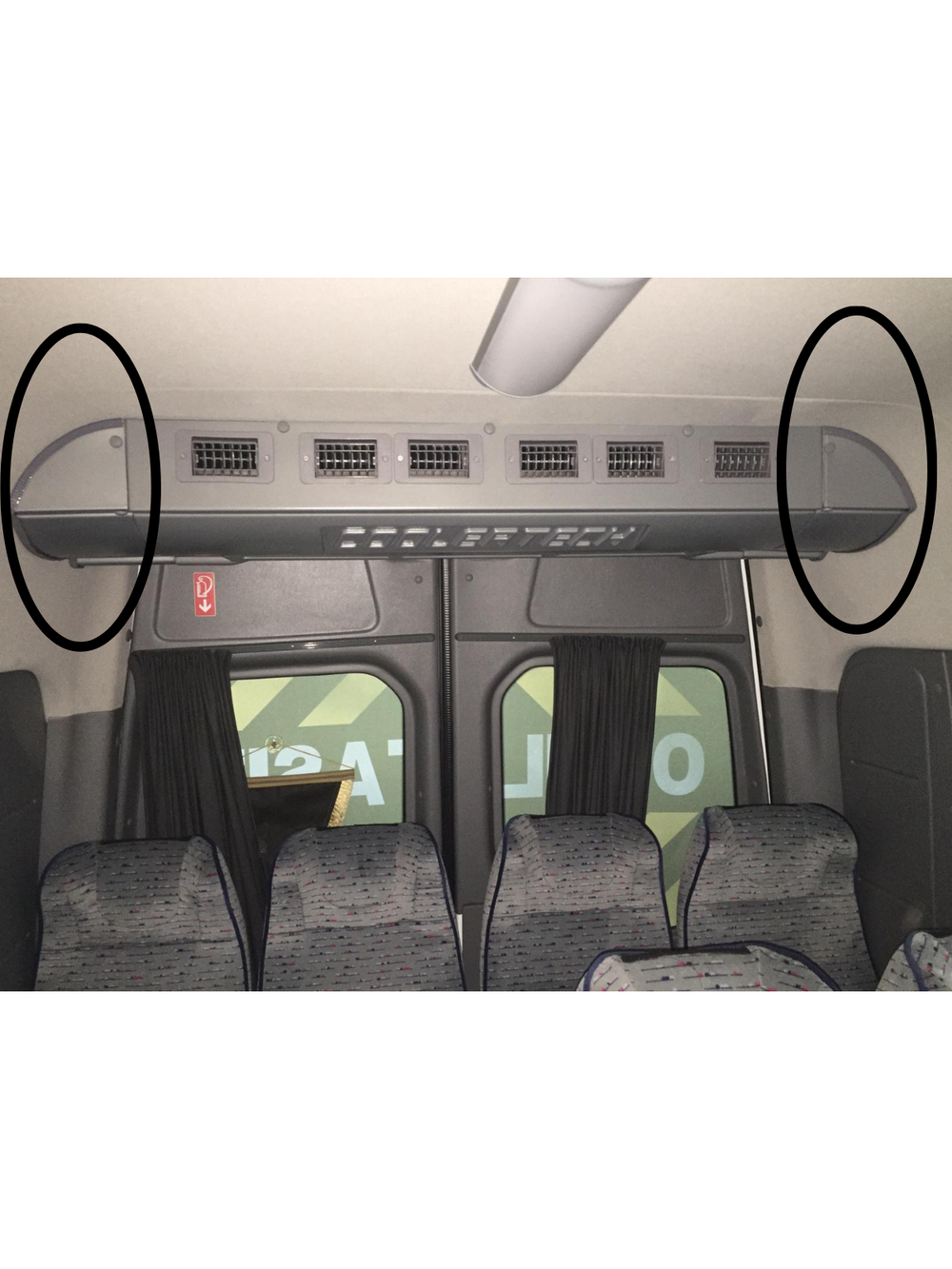 Minibüs Kliması İç Kapak Yan Kulağı