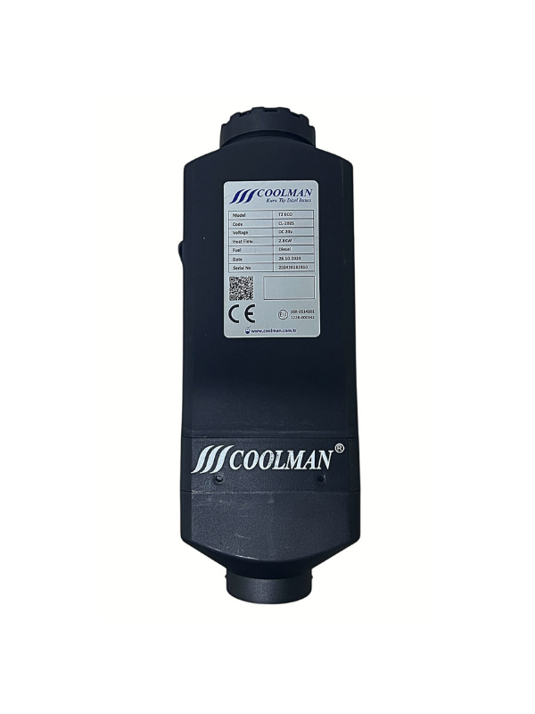Coolman Webasto Tipi Eko Paket Dizel Isıtıcı 2.8 kW (12-24V)