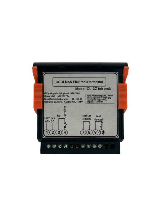 Digital Termostat Tek Prob (CLT-005)